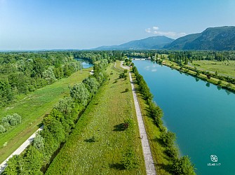 ViaRhôna - Etape 6 - Belley à Groslée par St-Genix-sur-Guiers