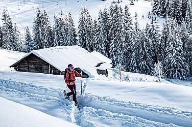 Itinéraire raquettes - Boucle des Ramines