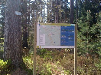 Hiking trail la neuve grange