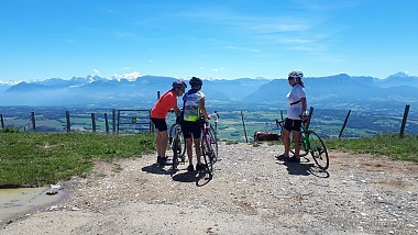 Permanent cycle trail: Annemasse and the Salève challenge