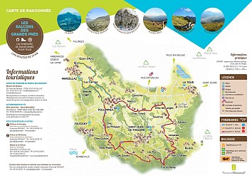 Sentier de randonnée pédestre, équestre, VTT - Les Balcons des Grands Prés