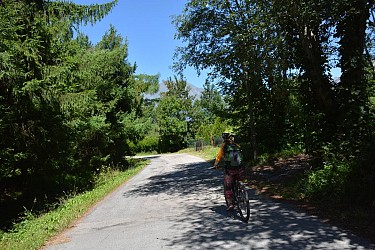 La balade de la Cascade de la Pisse en vélo électrique