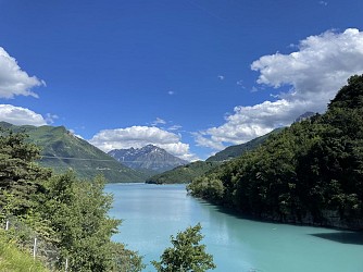 Autour du lac du Sautet - Vélo