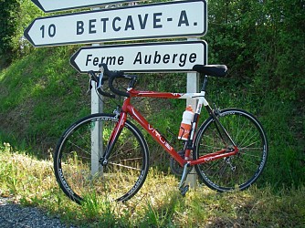 ITINÉRAIRE VÉLO DE LA SERRADE DAVANT DU GERS