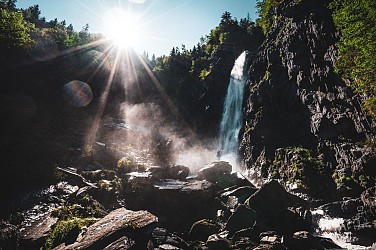 Hike - La Muzelle waterfall