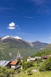 5-Les vignes et vergers sur les côteaux d'Aigueblanche