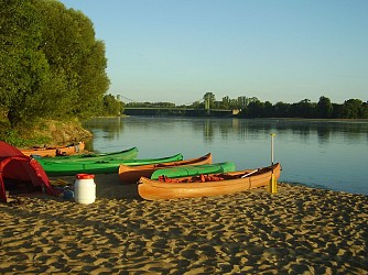 Parcours Canoë Loire N°2 - De Saumur à la Ménitré