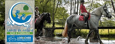 Circuit de Monthault... à cheval