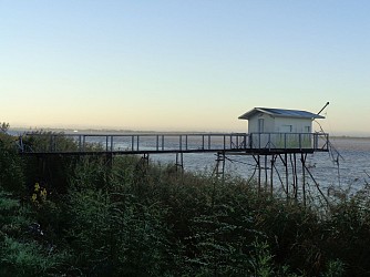 Balade à roulettes : Le port de Plassac