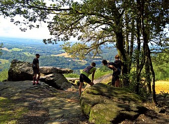 Base Uni'Vert Trail des Monts d'Ambazac - Le sentier de la pierre branlante