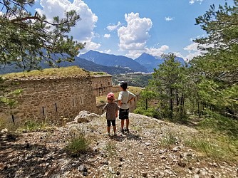 Fort des Salettes from La Vachette