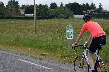 Boucle cyclable F9 : prenez de l'altitude à vélo : Balbigny / Violay
