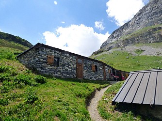 Le col de Grassaz, lac Verdet, col de la croix des Frêtes. Boucle 2 jours.