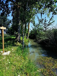 Castelsarrasin harbour master's office car park