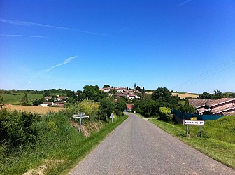 Nougaroulet - Augnax - Puycasquier à vélo