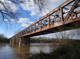 En bord de Loire entre les quais de Cosne et la ferme du Port Aubry