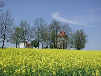 Saint-Caprais-de-Lerm, dans les coteaux de l'Agenais