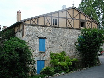 Bois et vergers de pruniers d'Ente en Villeréalais