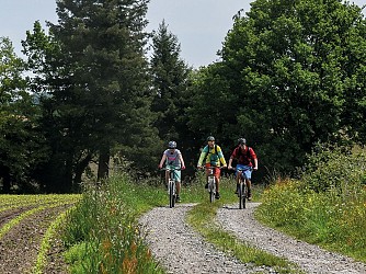Ouillon : chemin des bergers à VTT