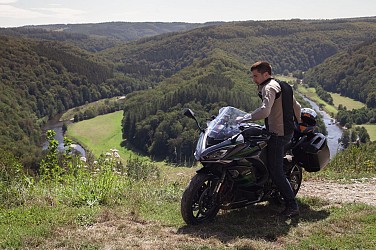 Itinéraire moto de Bouillon à La Roche-en-Ardenne