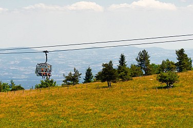 N° 56 - Le télésiège - Espace VTT-FFC Massif des Bois Noirs