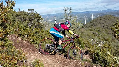 Viaduc et Causse du Larzac VTT n°6