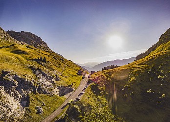 Cycling route: Col de la Colombière south