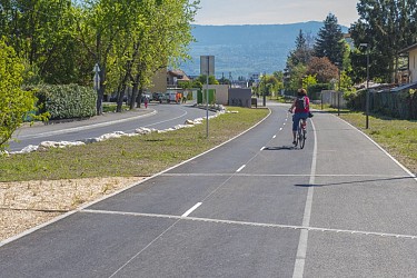 Cycling loop:  Annemasse's Balcony