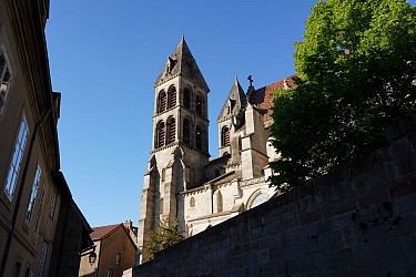 Via Columbani entre Couches et Autun