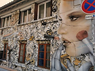 Lyon - Fresques et murs peints au nord-ouest