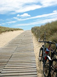 Circuit cyclotouristique à Lège-Cap Ferret (Piraillan, Le Canon, L'Herbe, Truc Vert, Piraillan)