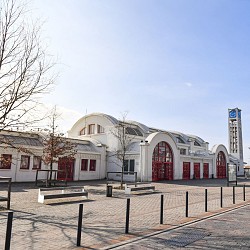 A vélo autour du Louvre-Lens