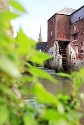 Rebecq, between Senne, mills and brewery