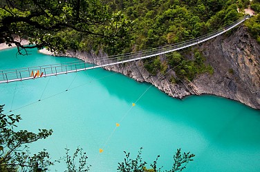 Le tour des Passerelles du lac de Monteynard-Avignonet