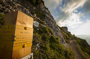Dent du Villard - Sentier des 1000 marches - Col de la Chal