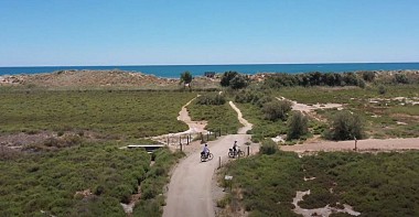 PARCOURS CYCLO DE BÉZIERS À LA MER EN VÉLO