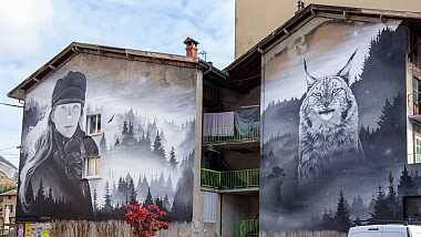 Parcours des fresques murales urbaines de Tenay