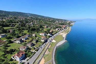 La promenade Évian-les-Bains - Neuvecelle
