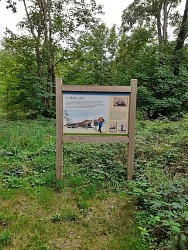 Site naturel d'Ecault : le sentier du Mont Café