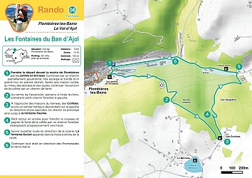 Randonnée - les fontaines du ban d'ajol