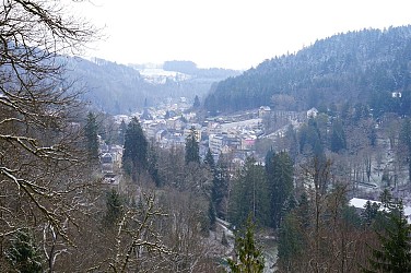 Circuit vtt AC4 bleu - autour des Granges de Plombières