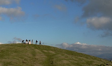 Crête et col d'Orgambideska
