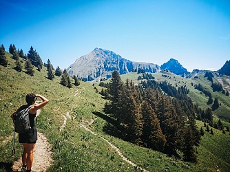 Lac de Lessy par Paradis