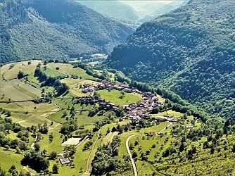 Randonnée du village en rond