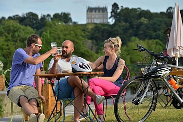 La Vélo Francette, chemin de halage de la Mayenne, Laval Château-Gontier