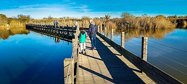 RANDONNEE SENTIER DES TAMARIS - SITE NATUREL PROTÉGÉ DU MÉJEAN