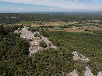 Sur la crête de la Montagne d'Artigues