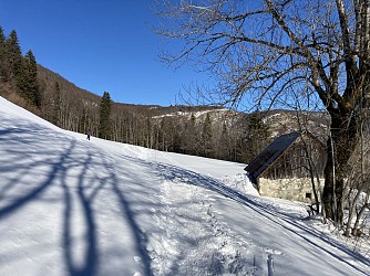 Circuit du Grand Carroz - Itinéraire hiver