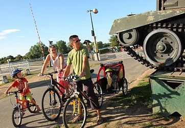 Voie verte de Merville-Franceville à Caen
