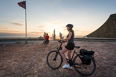 La Vélomaritime : de Port-en-Bessin à Omaha Beach